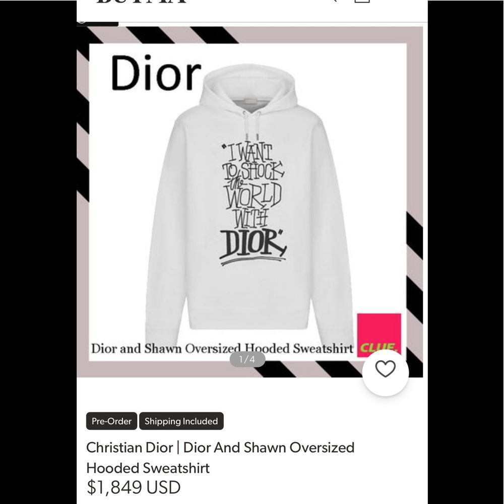 DIOR hoodie